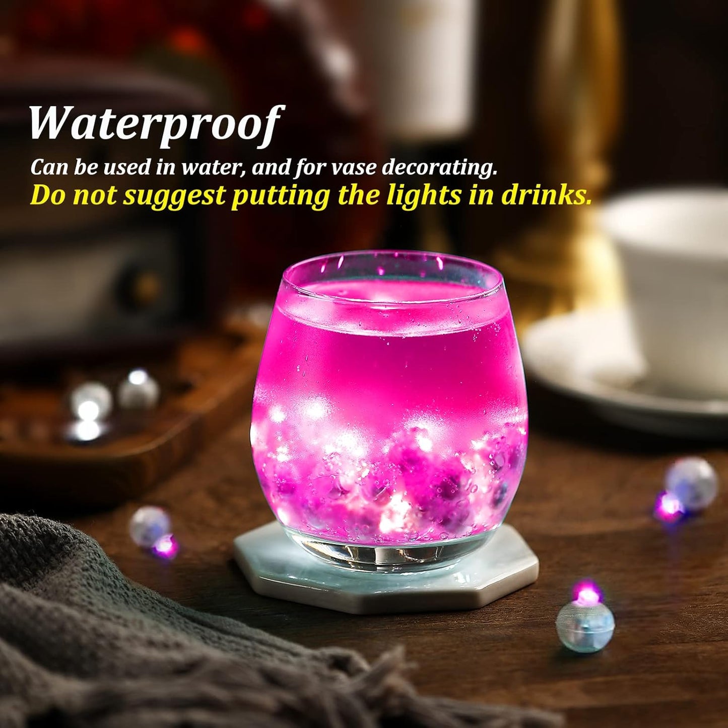 ZGWJ 100PCs Mini Led Lights for Paper Lantern, Led Balloons Light up Balloons for Neon Party Lights Easter Eggs Christmas Halloween Birthday Party Wedding Decoration