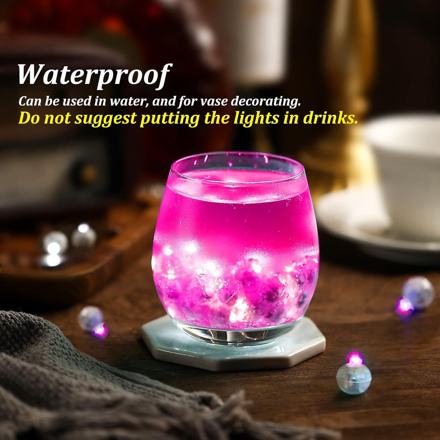 ZGWJ 50PCs Mini Led Lights for Paper Lantern, Pink Led Balloons Light up Balloons for Neon Party Lights Easter Eggs Christmas Halloween Birthday Party Wedding Decoration