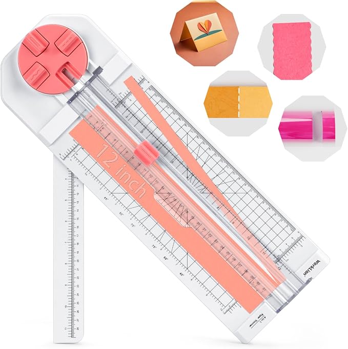 Paper Cutter for Craft：Paper Trimmer, Perforator, Photo for Scrapbooking and