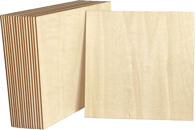 16 Pack Basswood Plywood Sheet