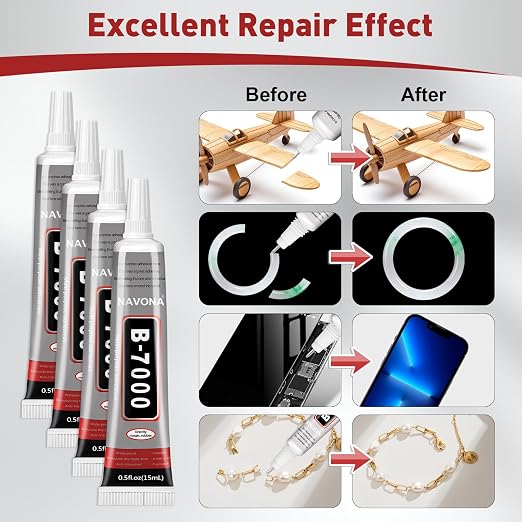 15 PCS 15ml B7000 Glue Clear