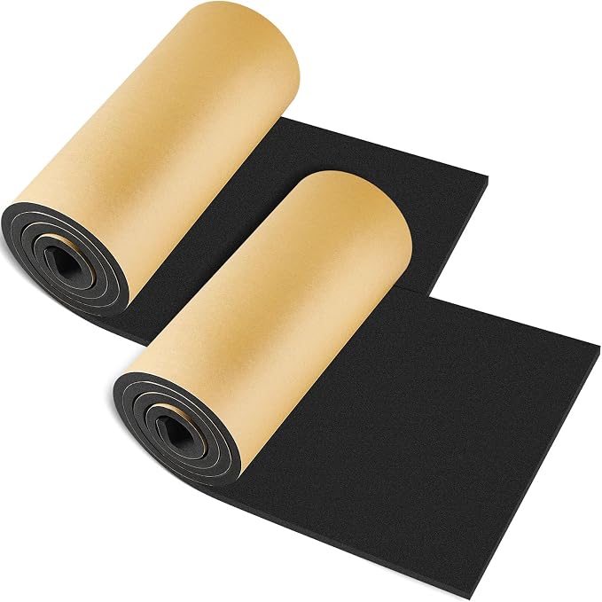 Pangda 2 Pieces 59 x 16 x 1/2 Inch Extra Large Marine Foam Roll Closed Cell