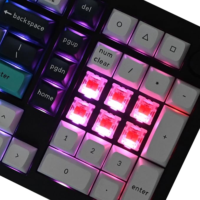 Keychron Q5 Max Wireless Custom Mechanical Keyboard, 2.4 GHz Bluetooth QMK Full Aluminum 96% Layout RGB with Hot-swappable Gateron Red Switch Compatible with Mac Windows Linux