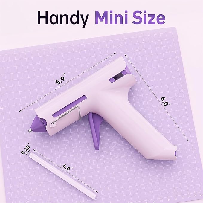 Cordless Hot Glue Gun, Fast Preheating Mini Glue Gun and 20 Sticks Set