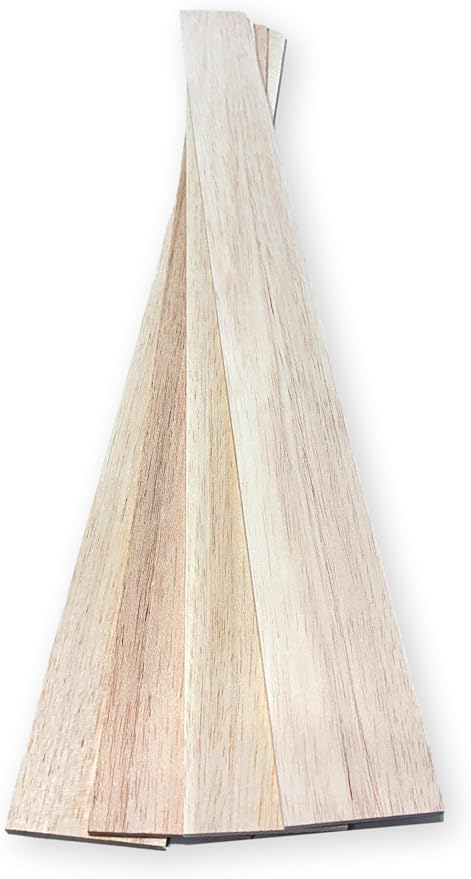 Proartek PK00042 Model BWH005X010 Pack of 10 Balsa Wood Sheets, and