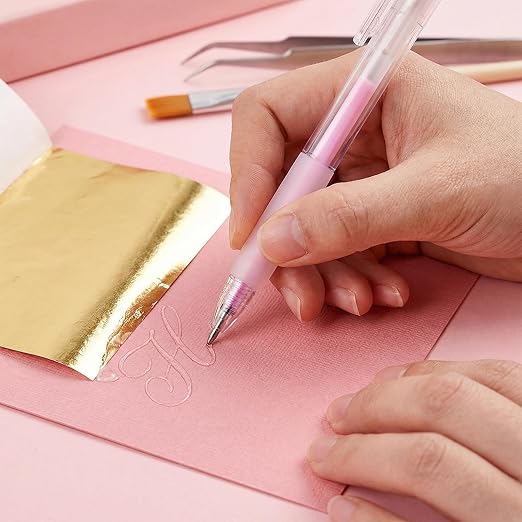 Quick Dry Glue Pen 12 Pcs, Fine Tip Ballpoint Roller Glue Pen