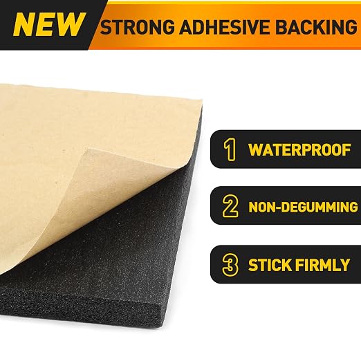 Foam Padding Sheet Self Adhesive 3/4" Thick Neoprene Insulation Foam Anti