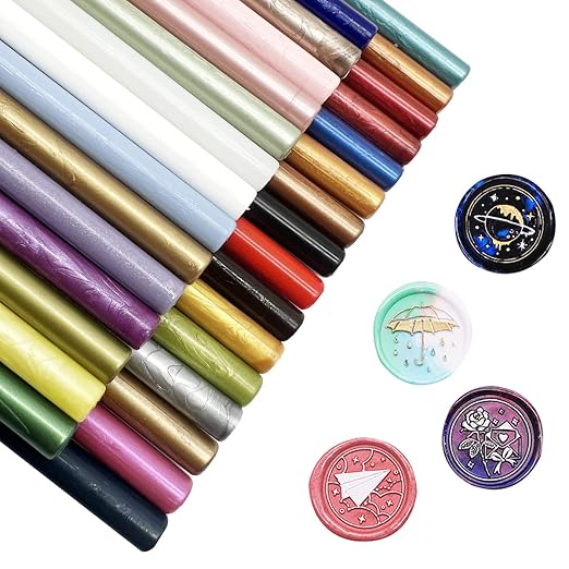 30 Pcs Mini Glue Gun Wax Seal Sticks