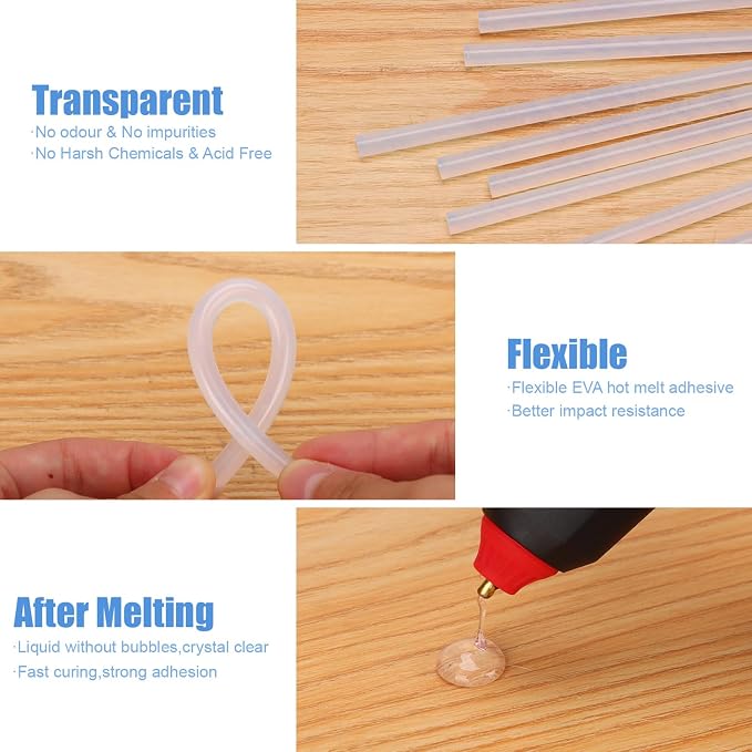 Parlora Hot Glue Sticks, Mini Size,