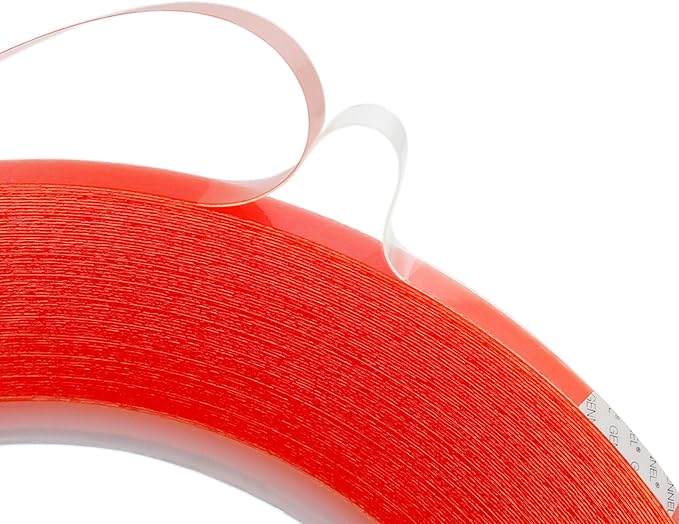 4mm x 25M Clear Double Sided Strong Adhesive Tape | Ultra Thin Acrylic Tape