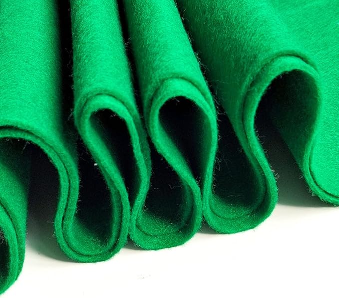 Jtnohx Color Felt, 1 Square Yard Felt Fabric, 1.4mm Thickness Flexible Craft