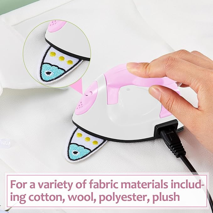 Honoson Mini Craft Iron Mini Heat Press Small Iron 3.93 x 2.36 x 2.76 in