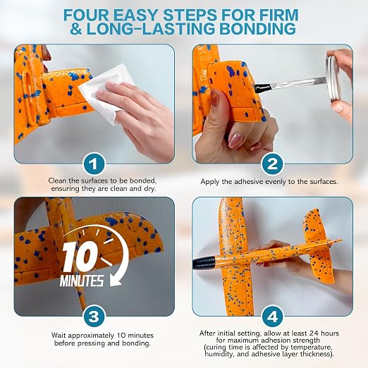 Foam Glue, Strong Adhesion, Quick-Drying, Transparent, Waterproof, Flexible |