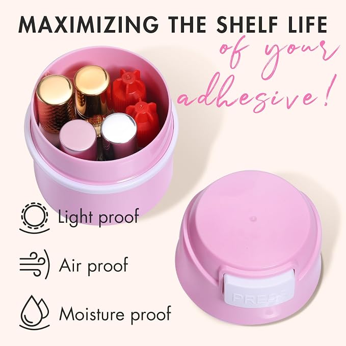 Eyelash Glue Storage Container Tank