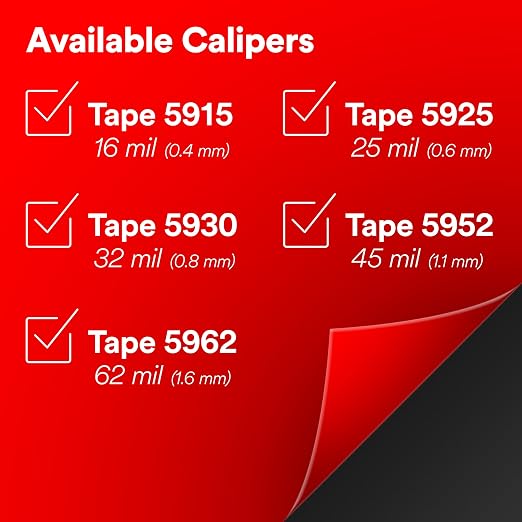 3M VHB Tape 5952 Double-Sided Acrylic Foam Tape