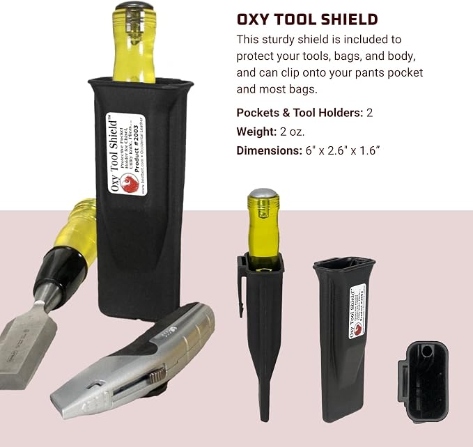 Occidental Leather Clip-On 4 in 1 Tool/Tape Holder
