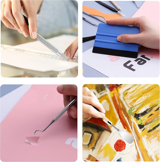 27PCS Craft Weeding Tools for Vinyl Kit, Utility Knife Set