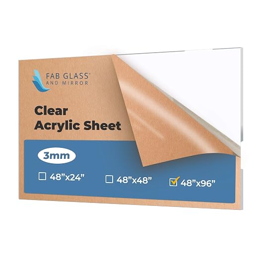 Large Plexiglass Sheets 1/8 Inch Thick