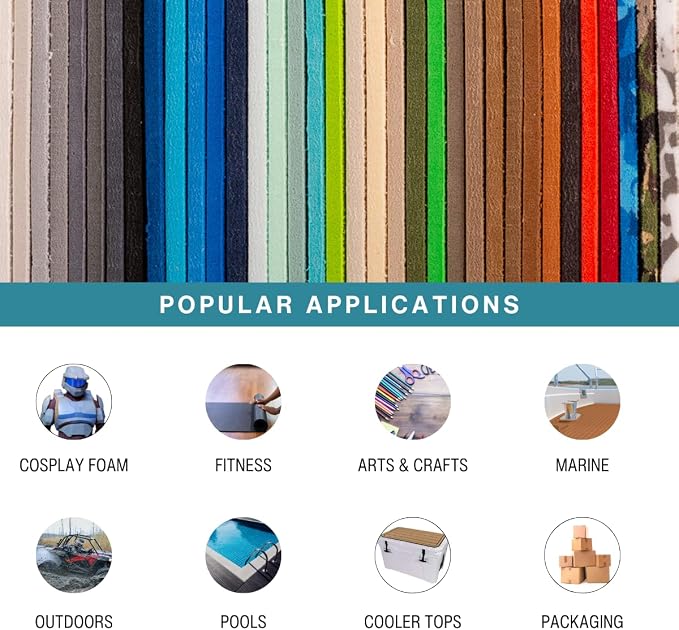 Lotus Foam Large 3mm EVA Foam Sheet