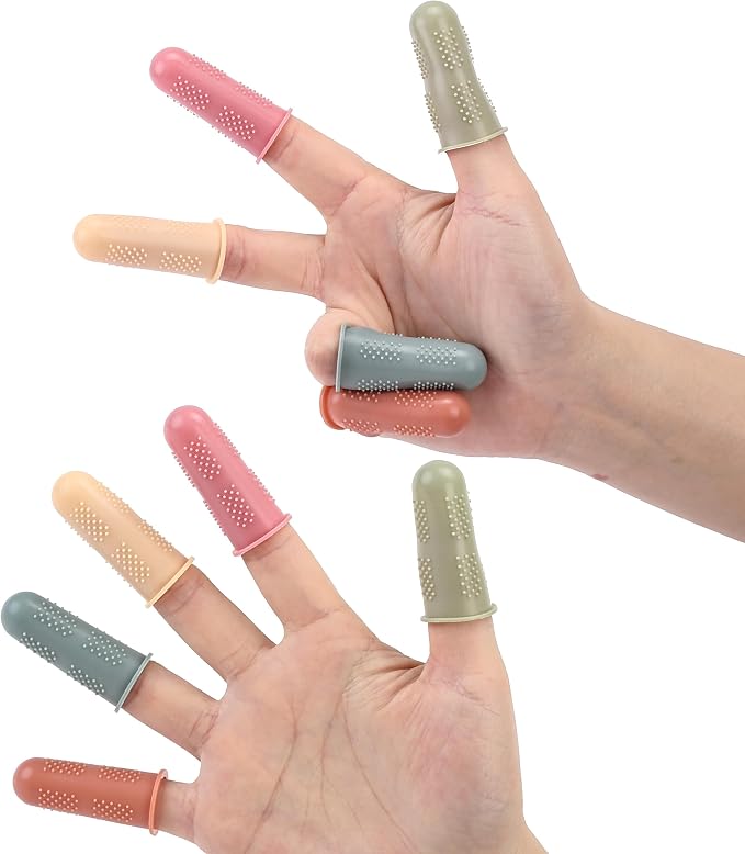 Mr. Pen- Hot Glue Gun Finger Protectors, Rubber Fingers Tips, Rubber Finger