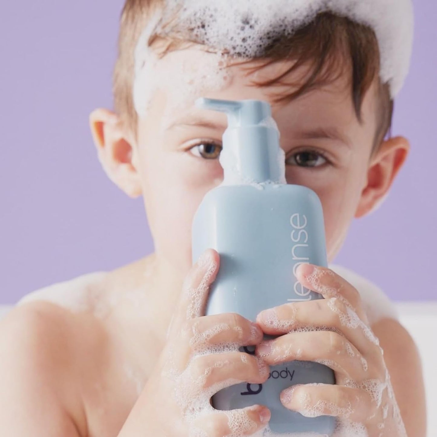 b.box body Cleanse - Baby Shampoo and Body Wash w/Relaxing Lavender & Roman Chamomile Scents. Gentle Foaming Gel for Newborns & All Ages. Plant Based, Cruelty Free. Dermatologist Tested, 11.8 Fl Oz