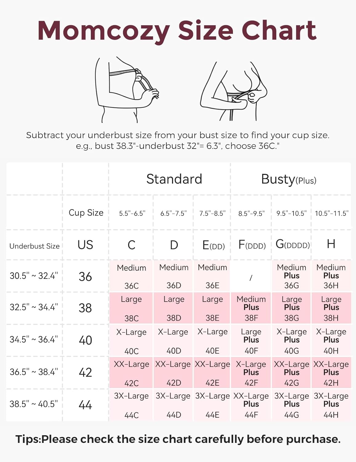 Momcozy Mesh Support Pumping Bra Hands Free Suitable for 36C-44G, Comfortable Plus Size Pumping and Nursing Bra in One