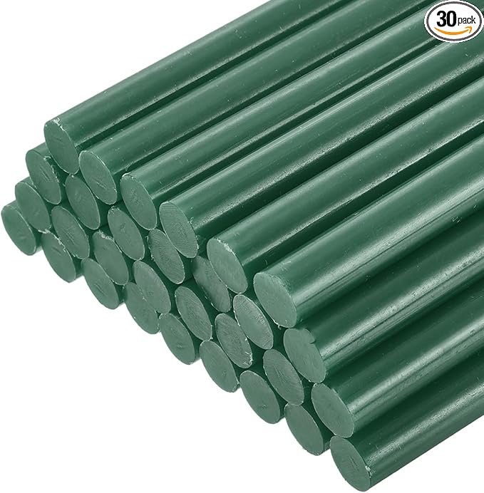 uxcell 30pcs 11mm x 200mm Full Size Hot Glue Gun Sticks 8-inch x 0.43-inch High