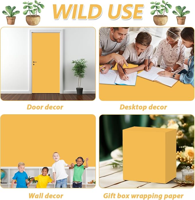 Golden Sun Yellow Bulletin Board Paper Roll Yellow Bulletin Board Background