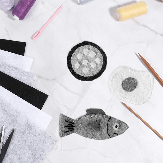 12 Pcs Felt Sheets