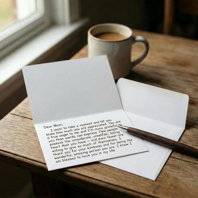 Heavyweight White Blank Cards