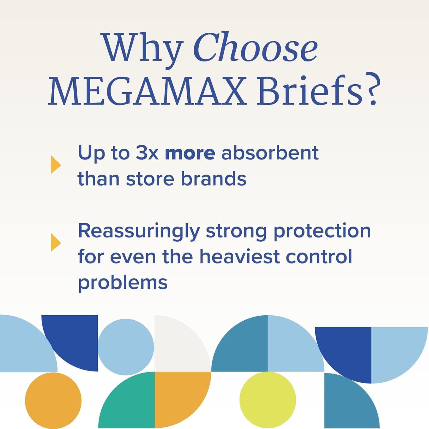 NorthShore MegaMax Adult Overnight Diapers, 12-Hour Tab-Style, Small, 10 Count Bag, Tie-Dye, 24-34 inches, Unisex Incontinence Underwear