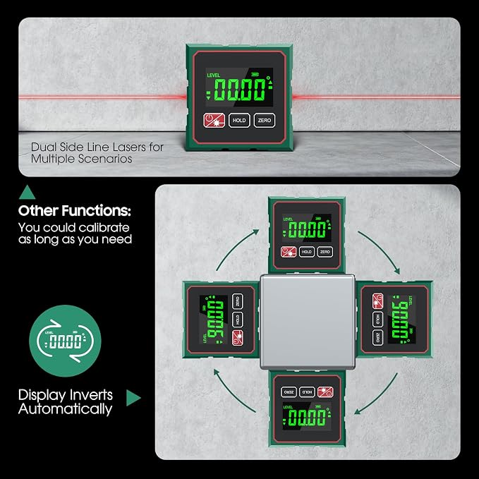 Digital Angle Finder Magnetic Digital Level