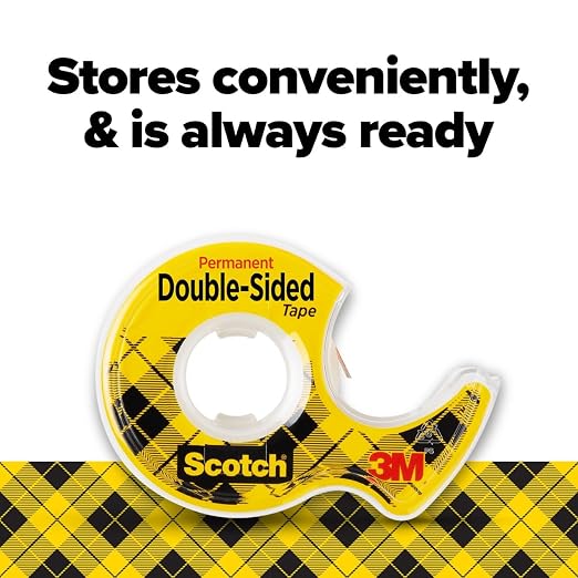 3m - Scotch Permanent Doublesided Tape 6 Rolls