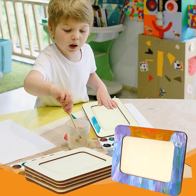 VOKOY 15 Pack Wooden Picture Frames