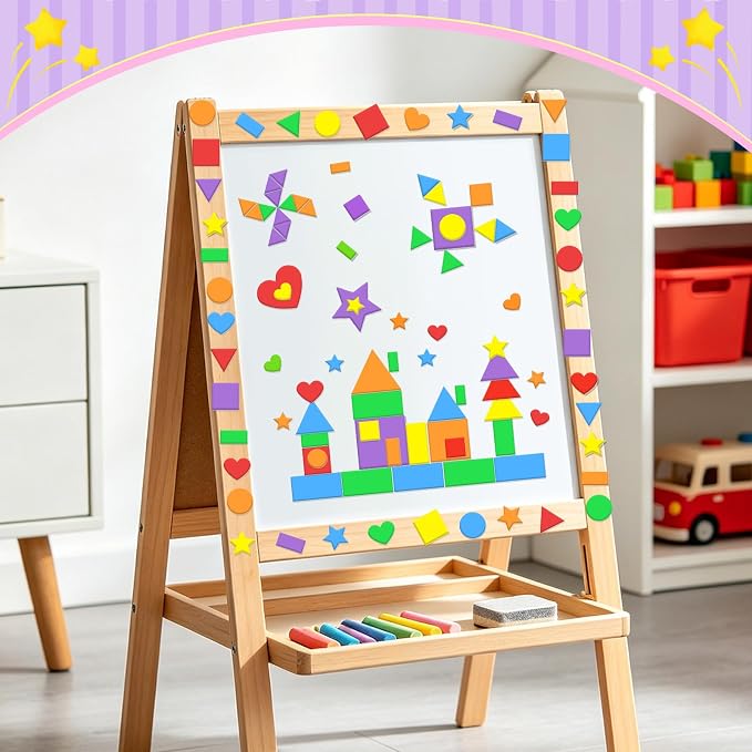 2400Pcs Foam Stickers Foam Shape Stickers