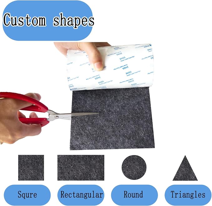 Cuttable Felt Furniture Pads