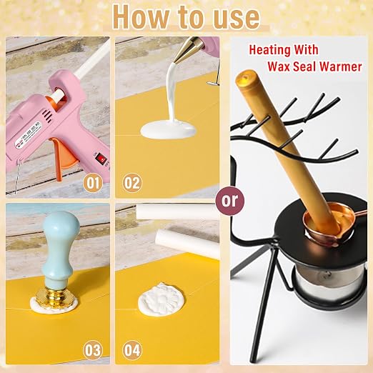 Paxcoo 20pcs Sealing Wax Sticks, Wax Seal Sticks, Glue Gun Sealing Wax Sticks