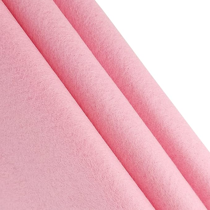 Jtnohx Color Felt, 1 Square Yard Felt Fabric, 1.4mm Thickness Flexible Craft
