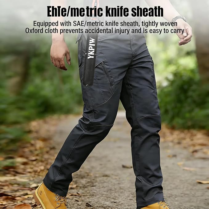 Insulation Knife with Measuring Scale, Stainless Steel Double-Sided Serrated