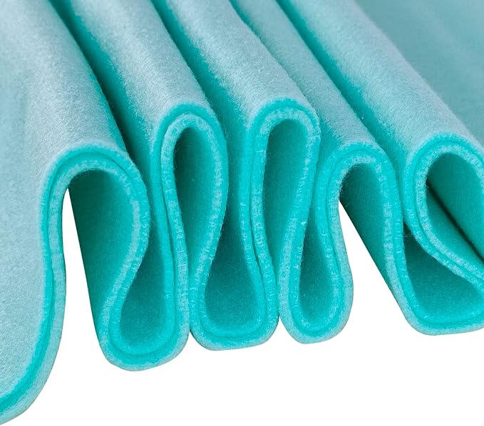 Jtnohx Craft Felt, 1 Square Yard Felt Fabric, 1.4mm Thickness Soft Flexible