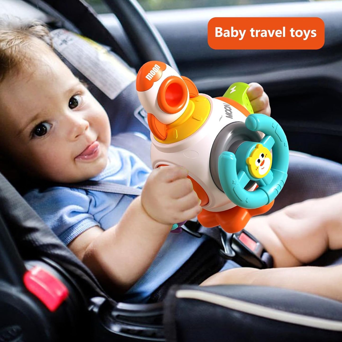 Montessori Toys for 1-3 Year Old, Baby Sensory Toys for 0-6 6-12 Months Travel Activities Busy Board Cube,Easter Basket Stuffers Gifts for 6 9 12 18 Months One 2 3 Year Old Infant Toddler Boys Girls