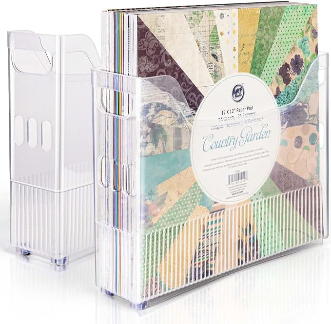 12x12 Paper Storage Organizer, Scrapbook Paper Storage Organizer, Scrapbook