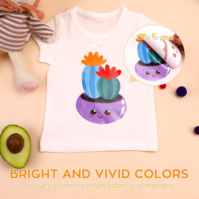 HTVRONT Sublimation Vinyl for Light-Colored Shirts