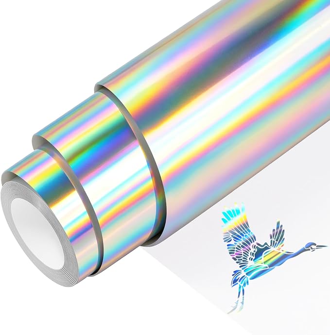 Holographic HTV Heat Transfer Vinyl Roll