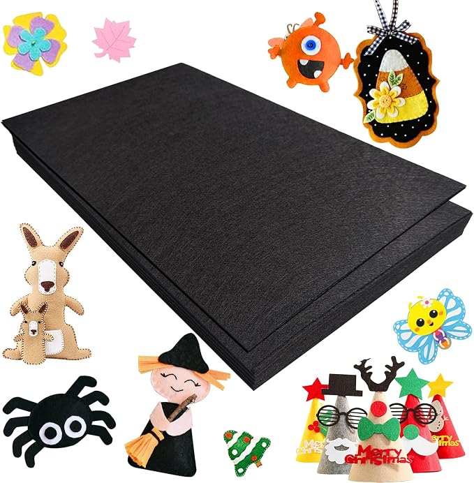 Jtnohx Felt for Crafts, Craft Felt Square for Sewing