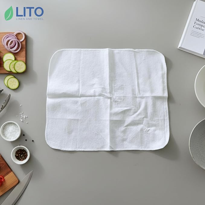 Flour Sack Shop Towels, Automotive, Kitchen Cleaning, Dusting & Multi-Purpose