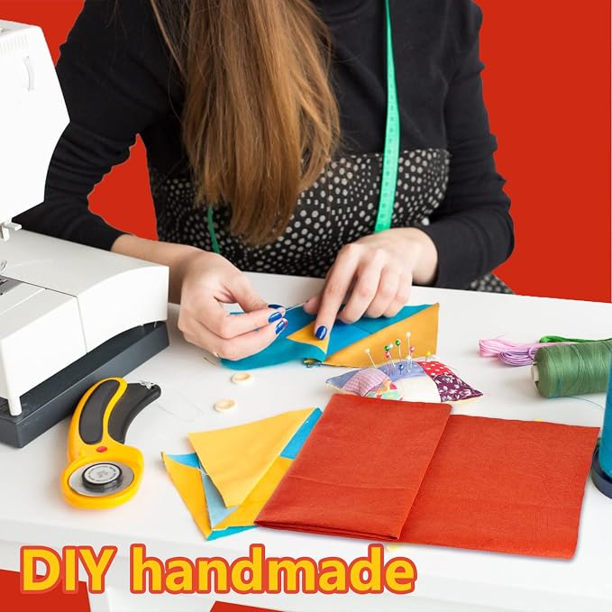 Jtnohx Color Felt, 1 Square Yard Felt Fabric, 1.4mm Thickness Flexible Craft