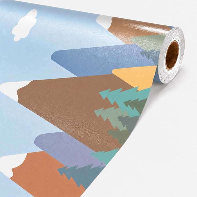 Moving Mountains Bulletin Board Roll Non-Woven Fabric Poster 16in X 20ft | Back
