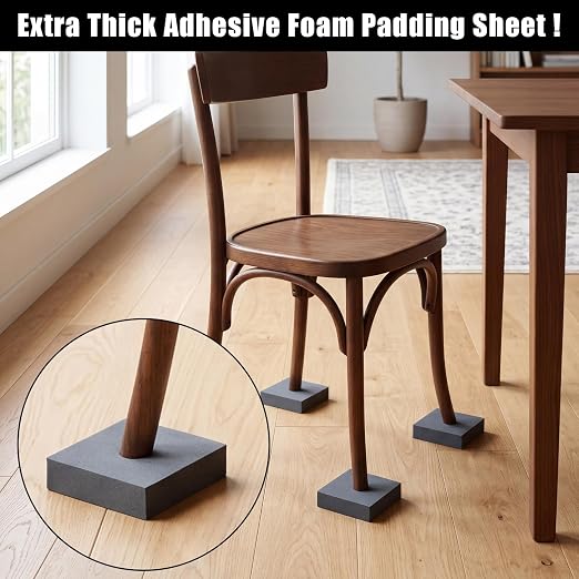 4 Pcs 1" Thick Foam Padding Sheet