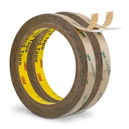 3M 300LSE Double Sided Tape 0.5" x 36Ft, Laptop & Phone Repairs, Leather Work